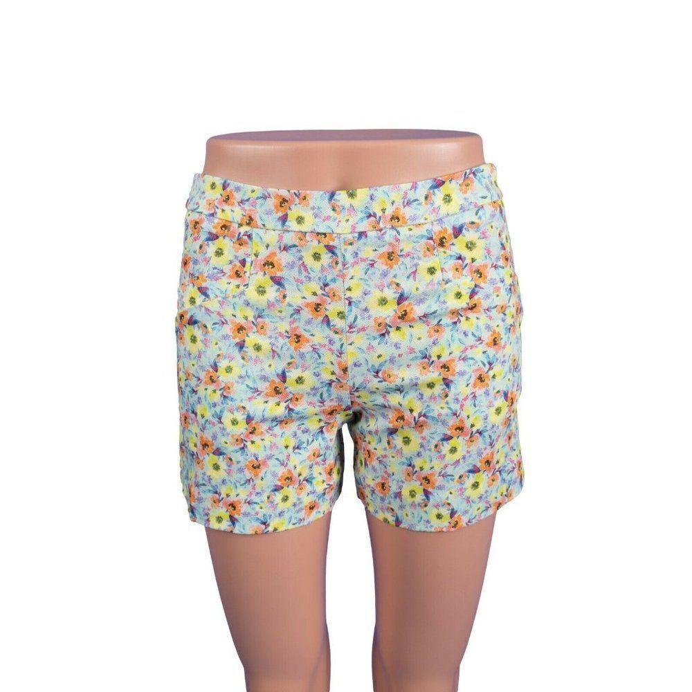 Zara Girls Shorts Sz 11-12 Multi-Color Floral
